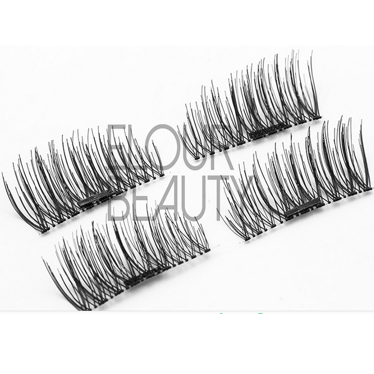 Magnetic faux lashes hundreds styles factory supplies EA110